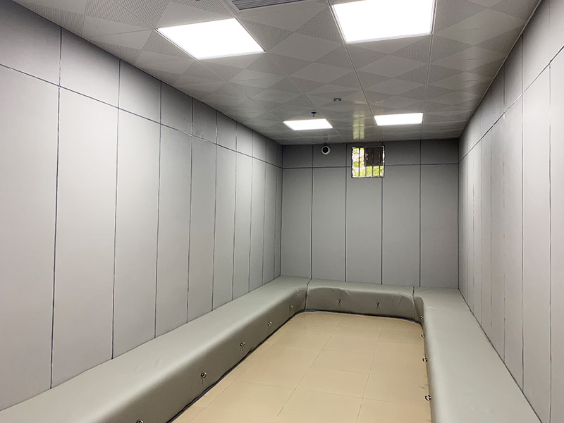 紀委法律辦案區(qū)內(nèi)墻防撞軟包處理方案